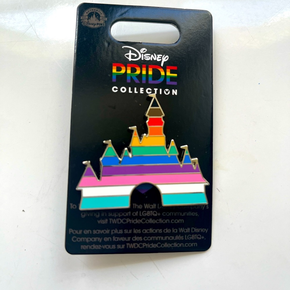 Disney Pride Collection.  Cinderella Castle Silhouette